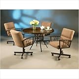 Ravenwood 5 Piece Dining Set in Autumn Rust