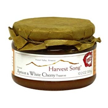 Apricot & White Cherry Preserve - artisanal fruit conserve - 10.2 oz 300 gr by Harvest... by Apilcina