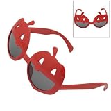 41fGkQedF6L. SL160  Smiling Deal with Form Plastic Body Halloween Party Glasses Red