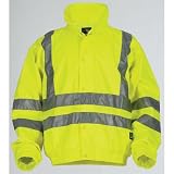 Waterproof Hi-Vis Yellow Jacket, Class 3
