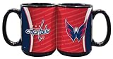 NHL Washington Capitals 15-Ounce Black Silhouette Mug (2 Pack)