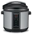 Cuisinart CPC-600 1000-Watt 6-Quart Electric Pressure Cooker, Brushed Stainless and Matte Black