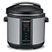 Cuisinart CPC-600 1000-Watt 6-Quart Electric Pressure Cooker, Brushed Stainless and Matte Black