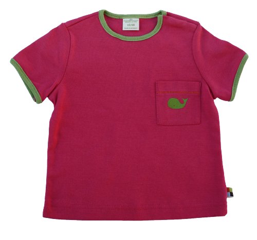loud + proud 122 Unisex - Baby Babybekleidung/ Shirts, Gr. 98/104, Pink (Rosenrot ) Preisvergleich