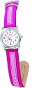 Scout - 280321003 - Montre Enfant - Fille - Quartz analogique - Bracelet Cuir Rose - Boitier Acier - Cheval