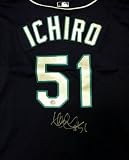 Ichiro Suzuki Autographed 2002 Seattle Mariners Blue Jersey #51 Holo Amazon.com