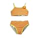 Search : Baby Buns - Infant Girls Striped Bikini Swimsuit, Yellow, Orange (Size 12Months)