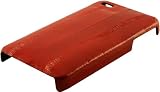 100% Genuine Eel Leather iPhone 4 / 4S Case - Red