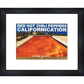 RED HOT CHILI PEPPERS Californication - Framed Original Advert