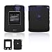 Rubberized Plastic Protector Cover Case Blue For LG Lotus LX600