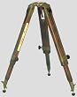 Berlebach #12322 Camouflage Tripod Franz Bagyi Edition For 75 mm Leveling Unit
