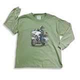Mis Tee V-Us - Boys Long Sleeve Tee, Olive