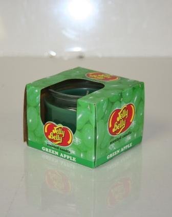 Jelly Belly Scented Candle Glass Green Apple 85g Picture