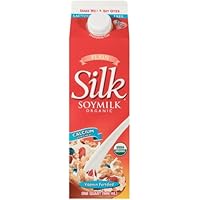 Silk Soy Plain Soymilk, 1 Quart, 32 fl oz