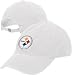 Pittsburgh Steelers Women's -White- Adjustable Slouch Hat