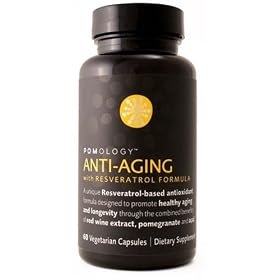 Pomology Anti-aging With Resveratrol Formula Capsules, 60-count Bottle