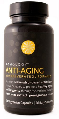 Pomology Anti-aging With Resveratrol Formula Capsules, 60-count Bottle