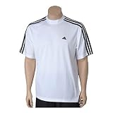 Mens Adidas Clima Loose-Fit S/S - White/Black