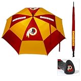 Team Golf Washington Redskins NFL 62 double canopy umbrella"