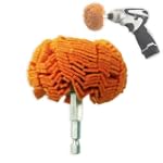 3" Pro Buffing Ball - Hex Shank - Turn Power Drill into High-Speed Polisher $4.97