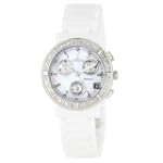 Invicta Women's 0727 Ceramic Chronograph Diamond Accented Mother of Pearl Ceramic Watch