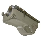 1988-96 Ford Small Block 255-260-289-302 Stock Capacity Truck Oil Pan - Chrome by CFR Performance