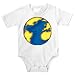 Globe of Atlantic Ocean Onesie