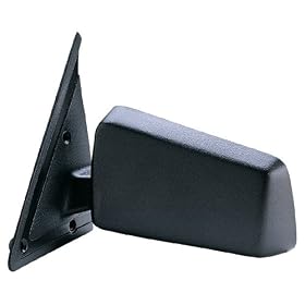 K Source 62002G OE Replacement Mirror 85-93 Chevy S10, GMC Sonoma Pick-up, Blazer, GMC S15 Pick-up, Jimmy, Olds. Bravada, Black, Driver, Side, Manual