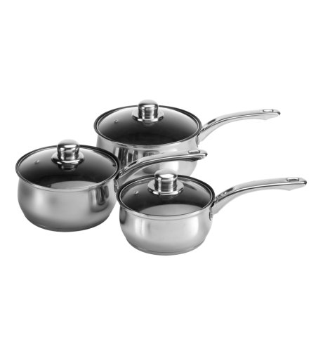 3-Piece Saucepan Set