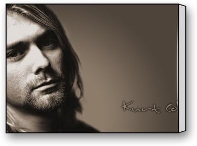 Funnyone Custom Modern Wall Art Decoration for Home Kurt Cobain Nirvana Canvas Prints