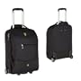 Ferrari Black Rolling Luggage 2 Day Bag