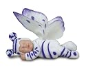 Anne Geddes Bean Filled Collection 9" Baby Butterflies White Lilac