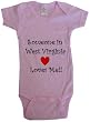 SOMEONE IN WEST VIRGINIA LOVES ME - WEST VIRGINIA BABY - State-series - White, Blue or Pink Onesie / Baby T-shirt