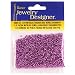 11/0 Glass Seed Beads, Metallic Fuschia, 20 Gram Pkg (Pack of 1)