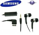 FONETASTIC - GENUINE SAMSUNG NEW IN-EAR HANDSFREE KIT EARPHONES FOR i900 OMNIA, F480 TOCCO, B210, B2700, B300, B510, D880 DuoS, D980 DuoS, E215, F110 MiCoach, F200, F210, F250, F400, F480, F490, F700, G600, G800, G810, i200, L760, M110 Solid, M150, M200, M3200 Beat S, M8800 Pixon, P260, P520 Armani, Qbowl, S7330, U900 Soul, Z720