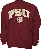 Florida State Seminoles Youth Burgundy Tackle Twill Crewneck Sweatshirt
