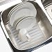 Umbra Sink Rack Dish Drying Rack in Translucent White