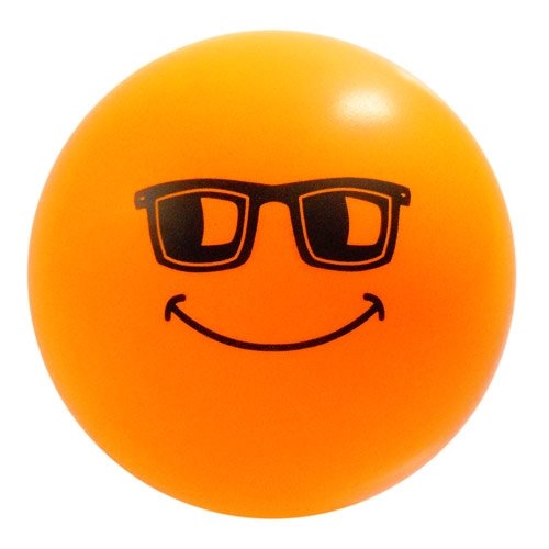 Happy Smile Face Stress Ball - Cool Shades