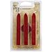 Postable Sealing Wax - 3 sticks of bright red wax