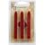 3x RED SEALING WAX STICKS WICKS FOR POSTABLE WAX SEALS