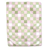 Pink and Sage Patchwork - Coverlet