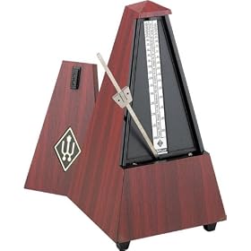 Wittner Wood Metronome, Mahogany Wittner Wood Metronome, Mahogany