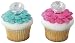 Diamond Wedding Rings Cupcake Toppers - 12 Cupcake Rings Diamond Wedding Rings Cupcake Toppers - 12 Cupcake Rings