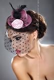 Produkt-Bild: hat19 LC sexy Minihut Hut in rosa mit Schleier