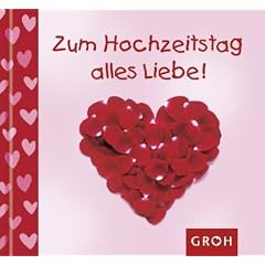 Zum Hochzeitstag alles Liebe -