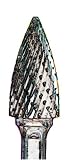 SAIT 45150 Tungsten Carbide Heavy Duty Die Grinder Bur SG5 1/2 x 1 x 1/4