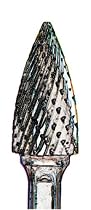 SAIT 45150 Tungsten Carbide Heavy Duty Die Grinder Bur SG5 1/2" x 1" x 1/4"