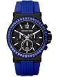 Michael Kors - Men's Silicone Chronograph Watch Glitz Blue MK5466