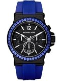 Michael Kors - Men's Silicone Chronograph Watch Glitz Blue MK5466