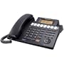 Panasonic KX-TS4300B 4-Line Integrated Corded Phone System Expandable up to 16 Stations with Speakerphone, Black